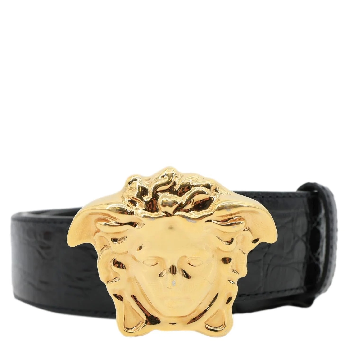 Versace — Versace la Medusa Buckle Belt — Accessory — resale