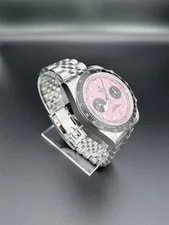 Tudor Black Bay Chrono Pink Dial 41mm Jubilee Bracelet 79360N 3