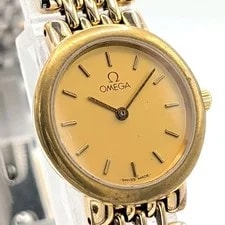 Omega de Ville Quartz Gold Two-Tone 2