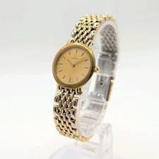 Omega de Ville Quartz Gold Two-Tone 3
