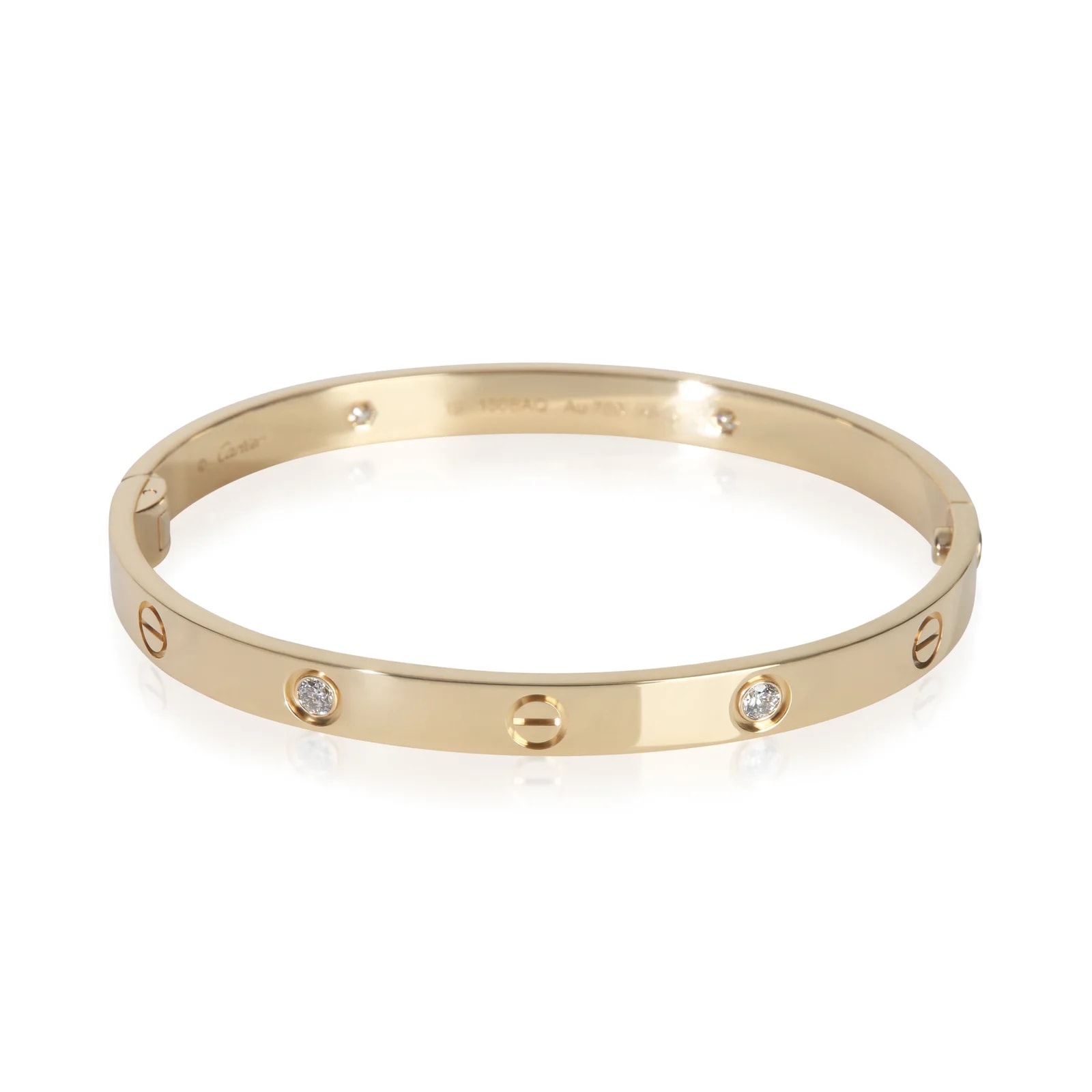 Cartier — Cartier Yellow Gold Love Single Screw Closure 18k — Jewelry — resale