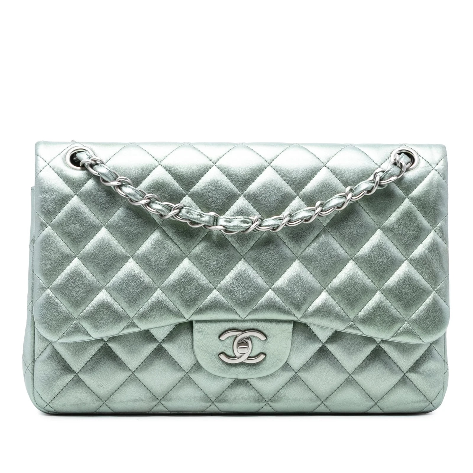 Chanel — Classic Metallic Double Flap — Handbag — resale