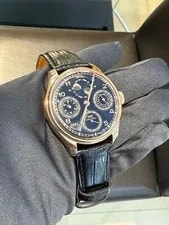 IWC Portugieser Perpetual Calendar Rose Gold 44mm 2024 Obsidian IW503702 2