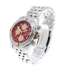 Breitling Chronomat Evolution B13356 Date Red / Gold Dial Automatic 's_961448 2
