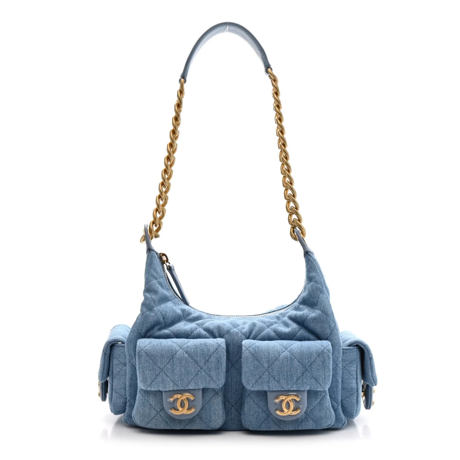 Chanel — Washed Large Pockets Hobo — Handbag — resale