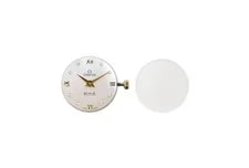 Omega DE Ville Movement 8P Diamond Quartz White Shell Dial Cal 1376 2