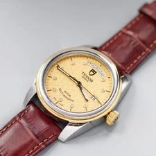 Tudor Linen Gilding Scale Dial Glamour M56003 Automatic 39mm Date 2