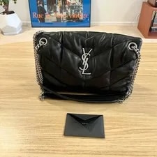Saint Laurent Lou Puffer Chain Small 5774761 4