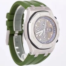 Audemars Piguet Royal Oak Offshore Green Blue Tropical Beast 42mm 25721ST 3
