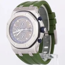 Audemars Piguet Royal Oak Offshore Green Blue Tropical Beast 42mm 25721ST 4