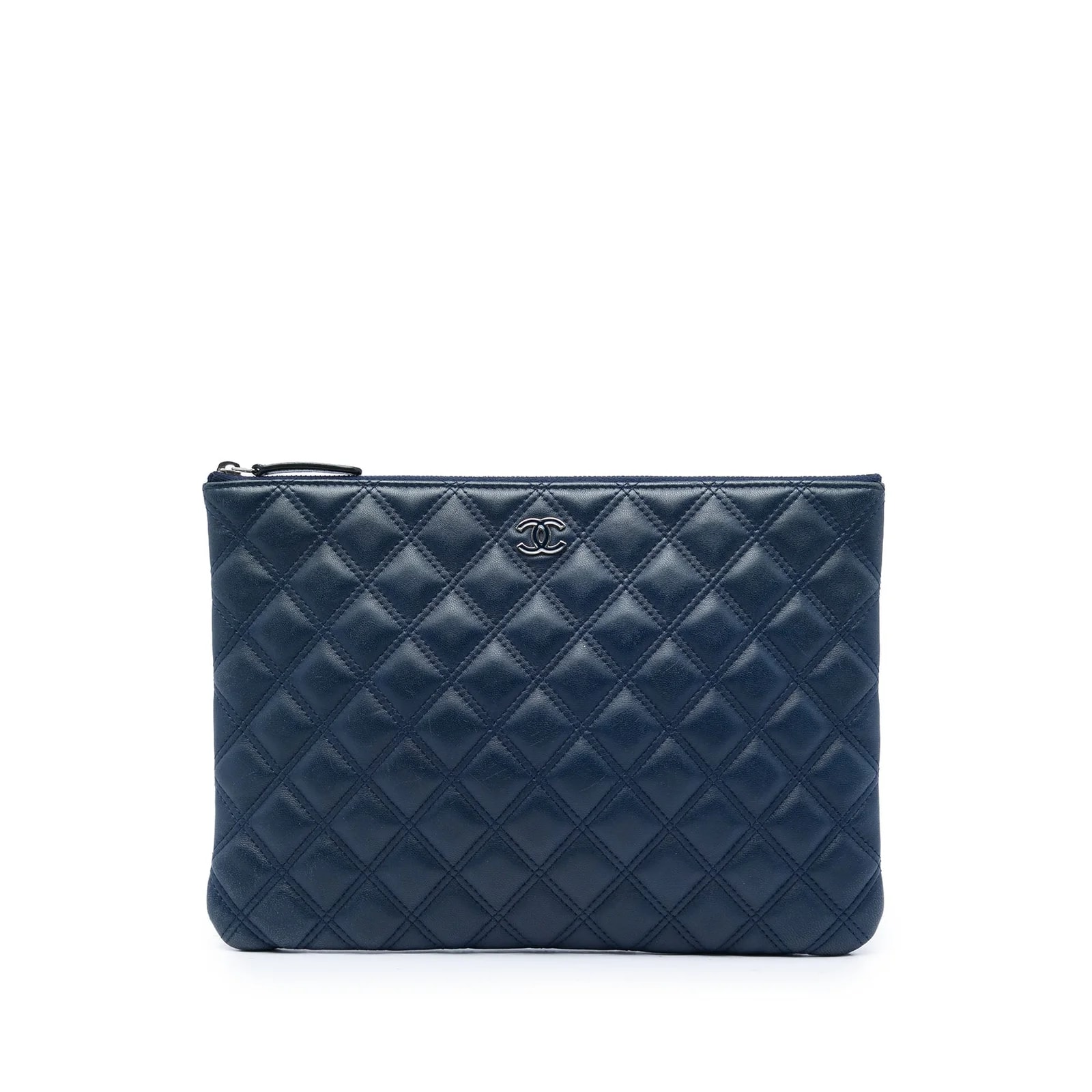 Chanel — Medium Double Stitch O Case — Handbag — resale