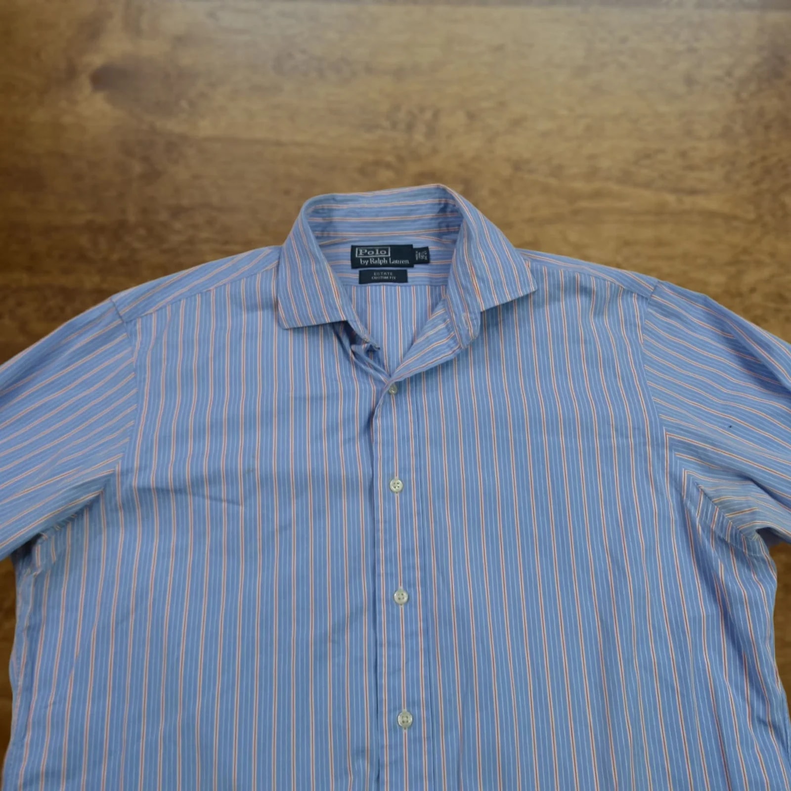 Polo Ralph Lauren — Polo Ralph Lauren Shirt 16.5 Long Sleeve Lightweight Stripes Estate Shirt — streetwear — resale