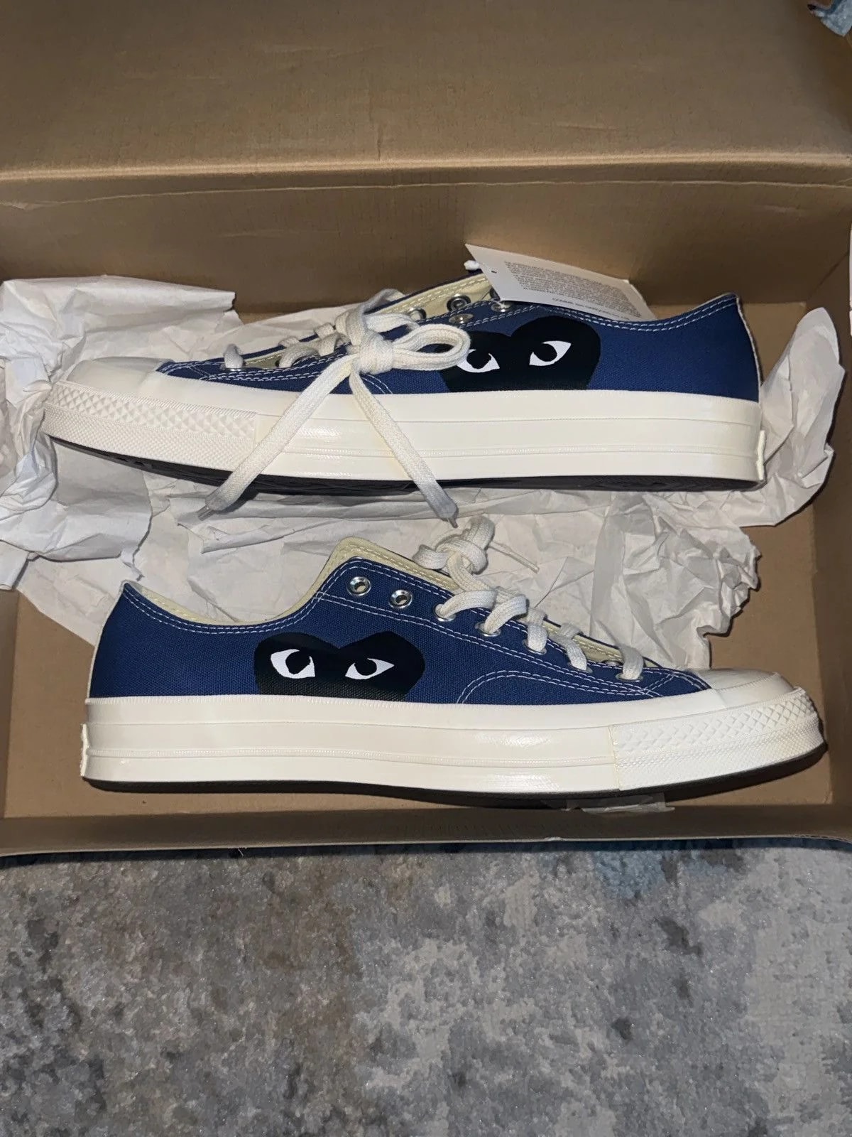 Converse — Converse Chuck Taylor ‘ Comme des Garcons Play Quarts ’ — Sneaker — resale