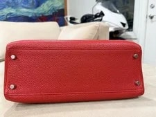 Hermes Kelly Retourne 32 Casaque Top Handle Palladium Hardware 3