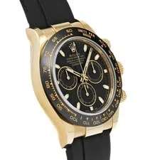 Rolex Cosmograph Daytona 116518LNG Black / Diamond White Gold Automatic #W098 3