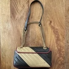 Gucci GG Marmont Small Chain Detachable Strap 2