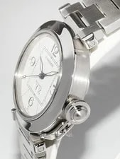 Cartier Pasha C Big Date W31055M7 S From Japan 3