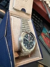 Breitling AB0134 42MM Chronomat Stainless Steel Blue Dial 4