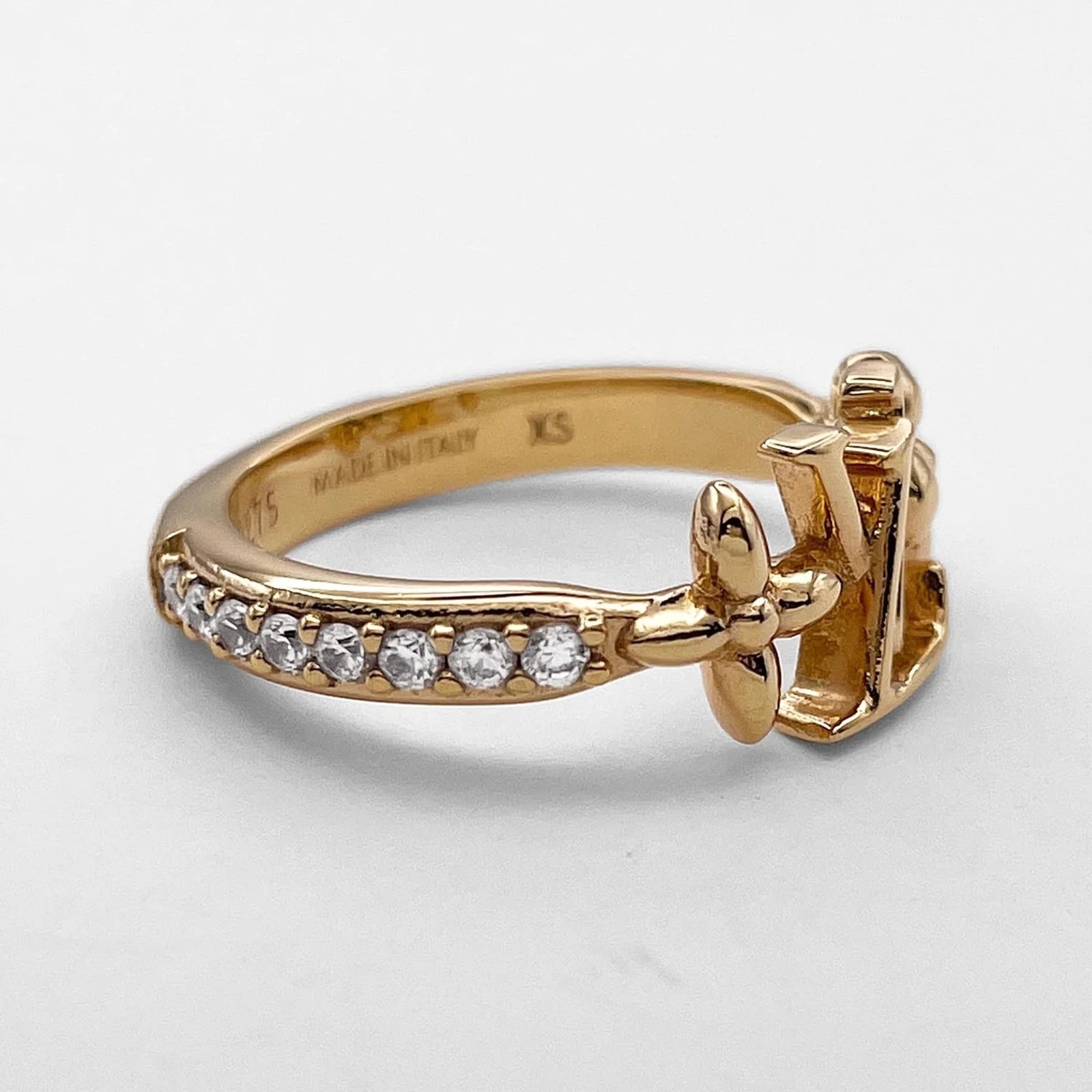 Louis Vuitton Metal Rhinestone Band 3