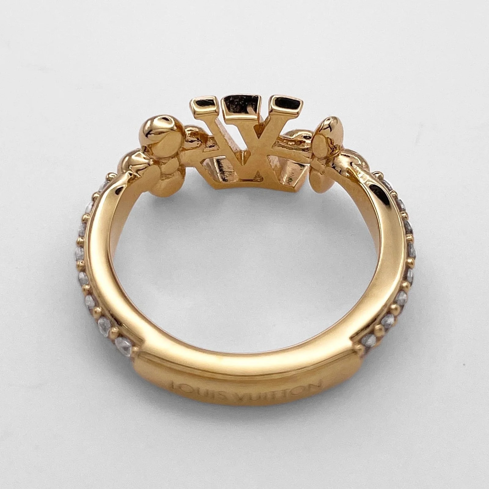 Louis Vuitton Metal Rhinestone Band 4