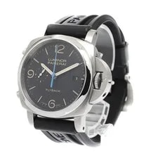 Panerai Luminor Flyback PAM00524 Chronograph Black Dial Automatic 's_949280 3