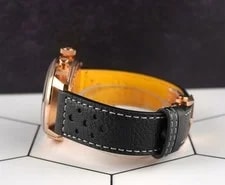 Breitling 41mm Top Time B01 Rose Gold Leather Strap RB0176 4
