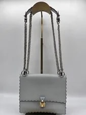 Fendi — Fendi KAN I Crossbody Scalloped Light COA Included — Handbag — resale