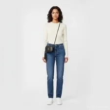 Saint Laurent Baby Lou Dark Camera Crossbody 2
