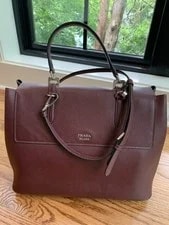 Prada Satchel Top Handle With Detachable Strap 2