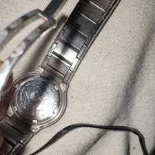TAG Heuer Analog Stainless Steel Silver Band Black Dial Date 2