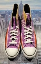 Converse X Wonka Chuck Taylor All Star High Top Swirl Size 9 A08154c New 3