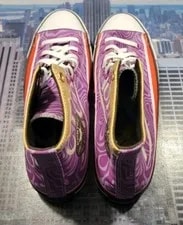 Converse X Wonka Chuck Taylor All Star High Top Swirl Size 9 A08154c New 4