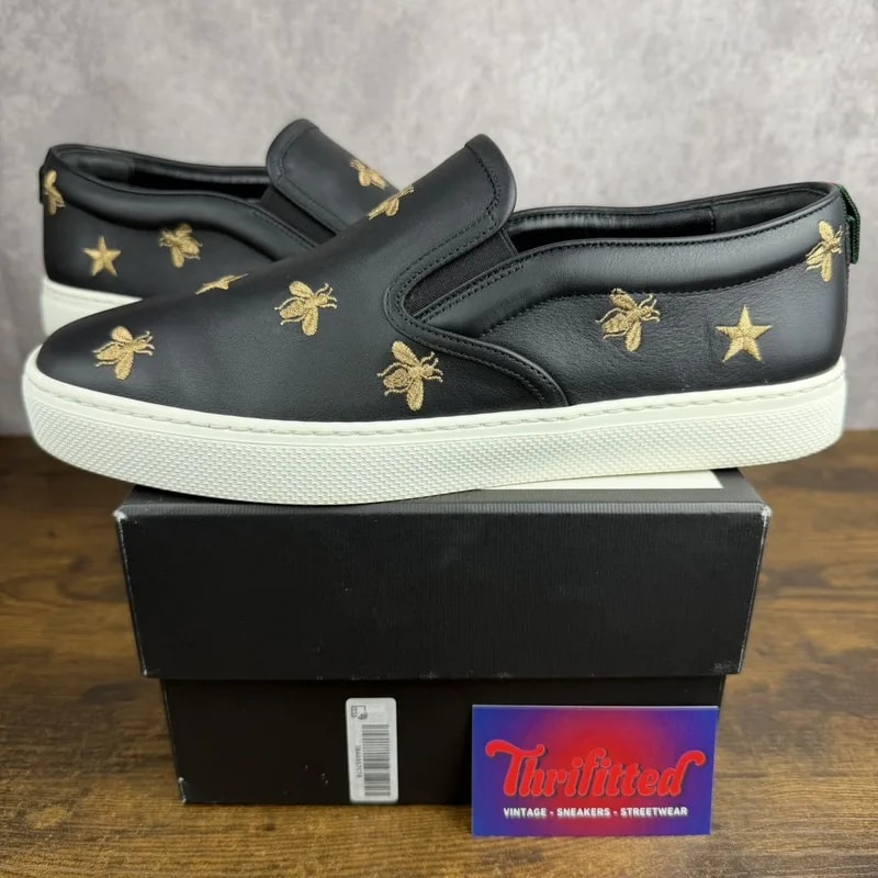 Gucci — Gucci Slip-On Low Bees Sz 9.5 UK 10 US Italy — Sneaker — resale