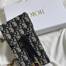 Dior Saddle Vertical Phone Holder Mini Crossbody 2