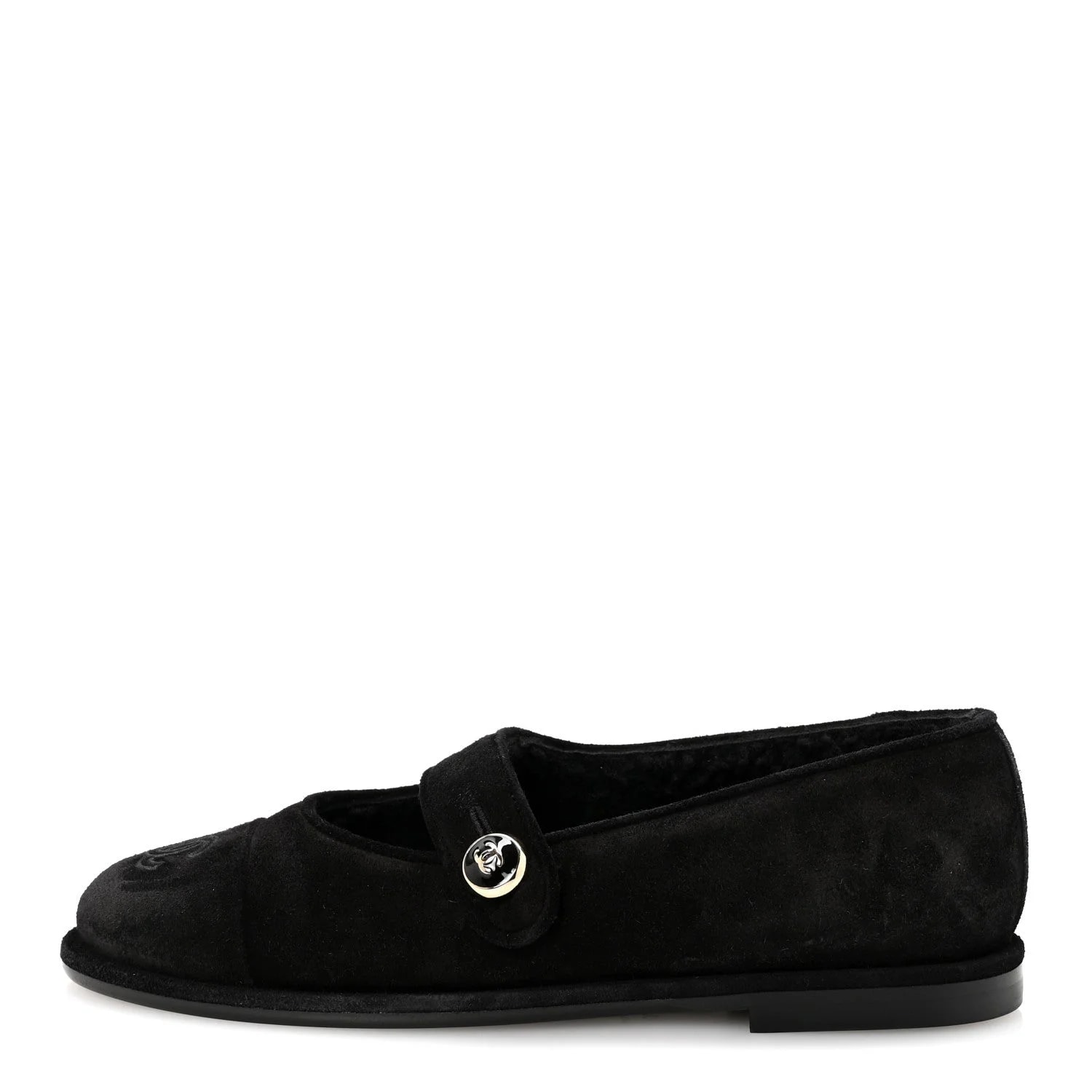 Chanel — Cap Toe CC Mary Jane 37 — Designer Shoe — resale