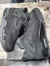 Size 9M/10.5W - Jordan 4 Retro Cat (2025) FV5029-010 4
