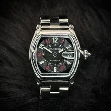 Cartier Roadster 37mm Black Dial Steel — Ref. 2510 4
