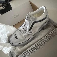 VANS — Size 8 -Vans Travis Barker Dues Paid Old Skool Skate Shoes 10 — Sneaker — resale