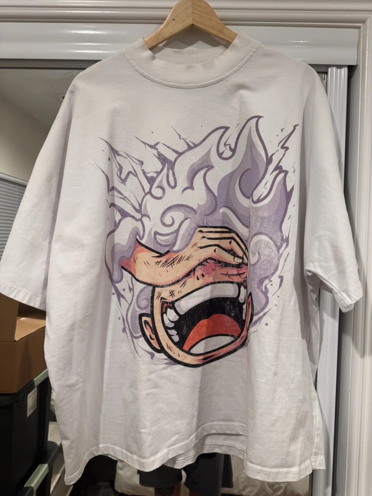 Xlvn One Piece ‘Gear 5 Luffy’ Cropped T Shirt — streetwear — resale
