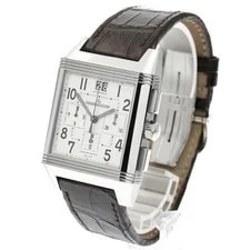 Jaeger-LeCoultre — Jaeger-LeCoultre Reverso Squadra 230.8.45 35mm SS Silver Dial #C2502 — Watch — resale