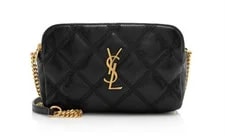 Saint Laurent — Saint Laurent Becky Double Zip Camera — Handbag — resale