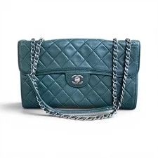Chanel — Chanel Flap in Dark W Accordion & - COA — Handbag — resale