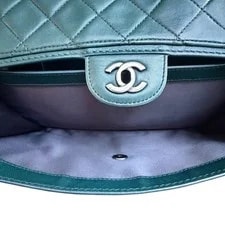 Chanel Flap in Dark W Accordion & - COA 4