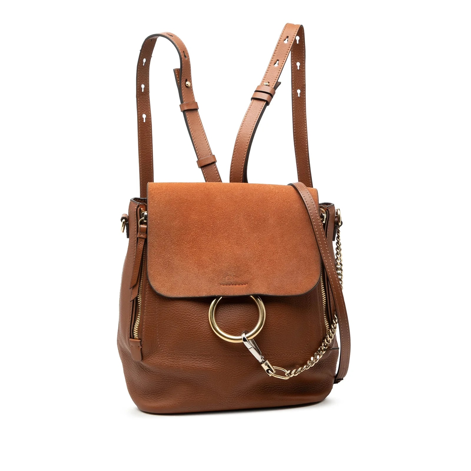 Chloé — Medium and Faye Backpack — Handbag — resale