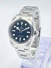 Tudor Heritage Black Bay 32 79580 32mm Black Dial Smooth Bezel Stainless Papers 3