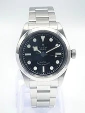 Tudor Heritage Black Bay 32 79580 32mm Black Dial Smooth Bezel Stainless Papers 4