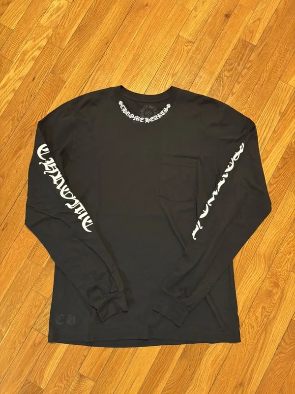 Chrome Hearts — Hearts Long-Sleeve T-shirt — streetwear — resale