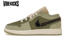 Air Jordan — Air Jordan 1 Low SE Craft GS ' J Light ' FD9092-300 New — Sneaker — resale