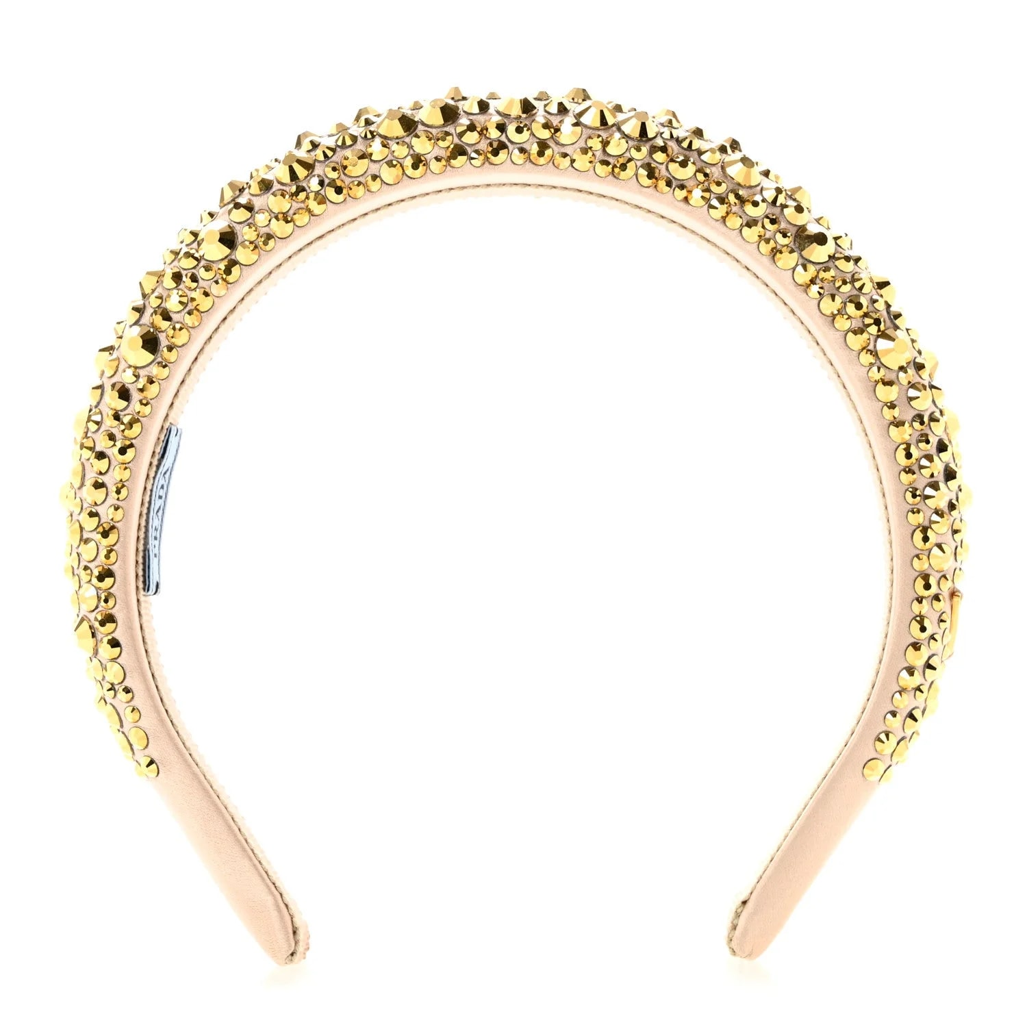Prada — Embellished Headband Platino — Accessory — resale