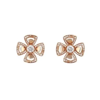 Bulgari — Half-articulated Bulgari Fiorever in and Diamonds — Jewelry — resale